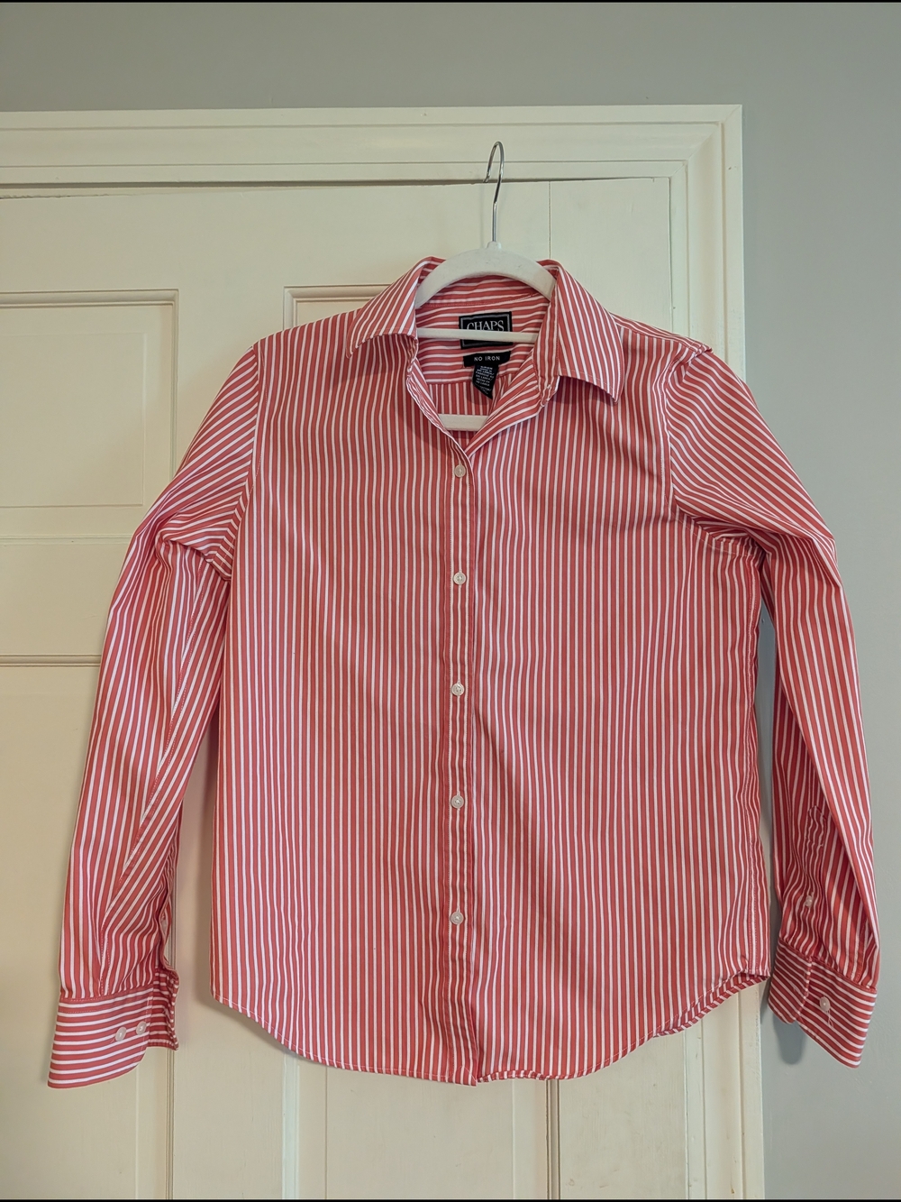 Chaps Striped Button Down Shirt